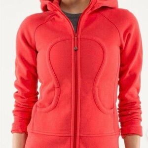 Women's Vintage Lululemon Red Scuba Jacket